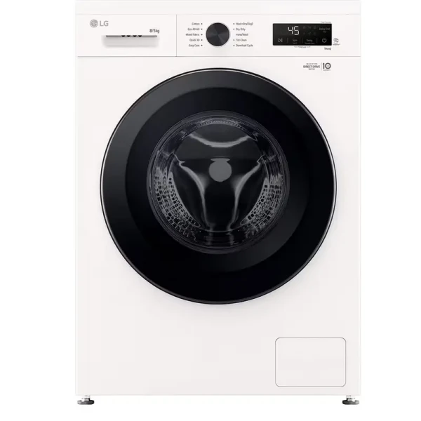 Mașină de spălat cu uscător LG W4X1085NWK, 8kg, Alb Mașină de spălat cu uscător LG W4X1085NWK, 8kg, Alb