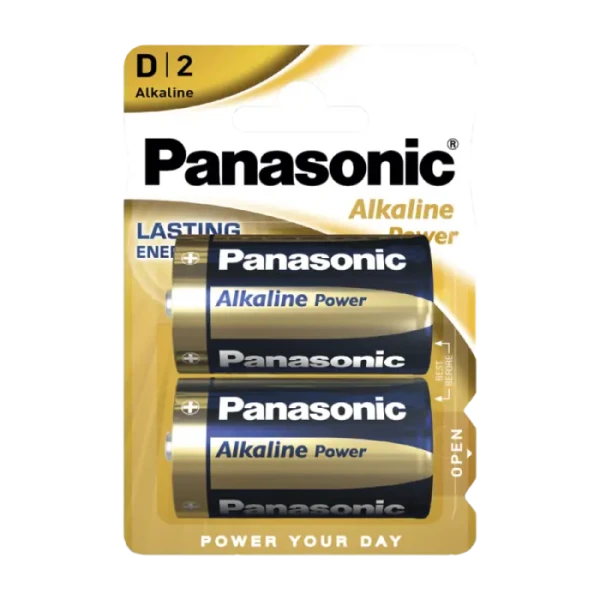 Baterii Panasonic LR20REB, D, 2buc.
