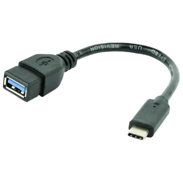 Adaptor USB Cablexpert A-OTG-CMAF3-01, USB Type-A (F)/USB Type-C (M), 0,2m, Negru Adaptor USB Cablexpert A-OTG-CMAF3-01, USB Type-A (F)/USB Type-C (M), 0,2m, Negru