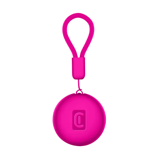 Смарт трекер Cellularline Tracy Tag Dual, Розовый Смарт трекер Cellularline Tracy Tag Dual, Розовый