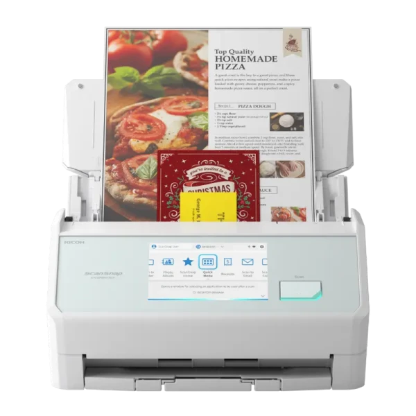 Потоковый Сканер Ricoh ScanSnap iX2500, A4, Белый Потоковый Сканер Ricoh ScanSnap iX2500, A4, Белый