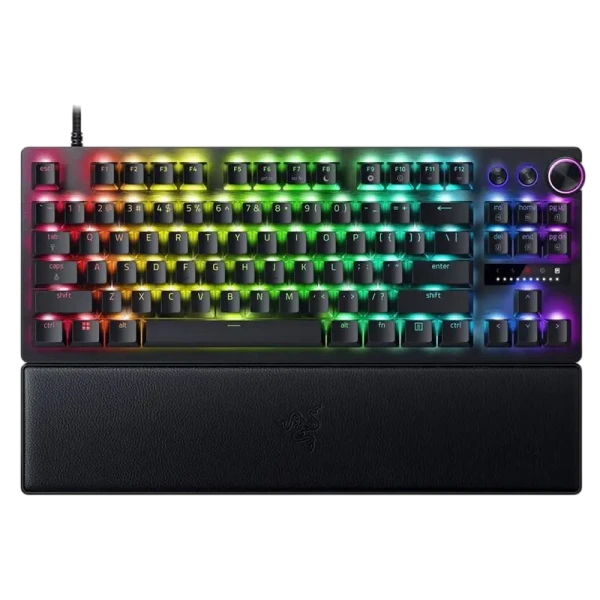 Tastatură Razer Huntsman V3 Pro TKL, Cu fir, Negru Tastatură Razer Huntsman V3 Pro TKL, Cu fir, Negru