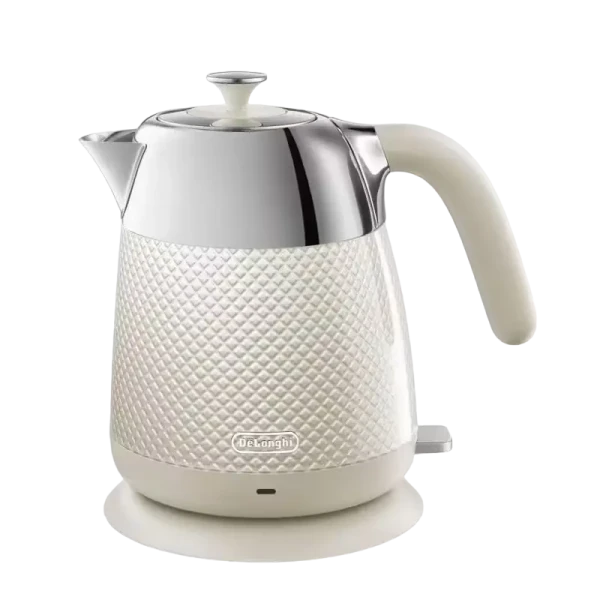 Электрочайник DeLonghi KBL 2001 W, Кремовый Электрочайник DeLonghi KBL 2001 W, Кремовый