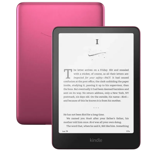 eBook Reader Amazon Kindle Paperwhite (12th Gen) 2024 Signature Edition, Metallic Raspberry eBook Reader Amazon Kindle Paperwhite (12th Gen) 2024 Signature Edition, Metallic Raspberry