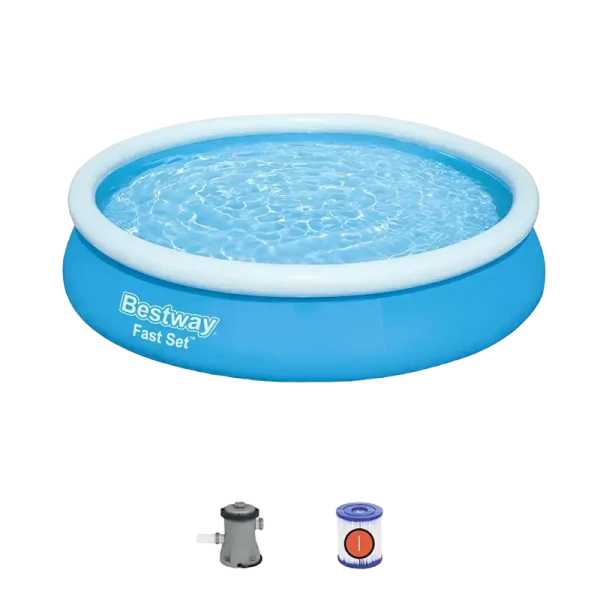 Piscină gonflabilă Bestway 57274, 5377L, Albastru deschis