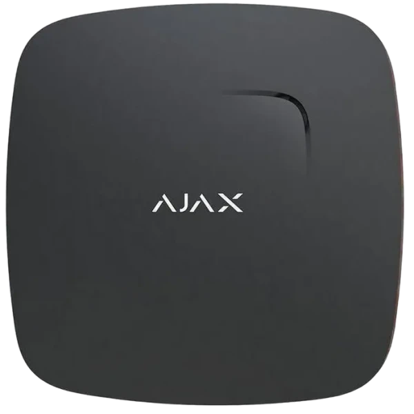 Detector de fum Ajax FireProtect, Negru