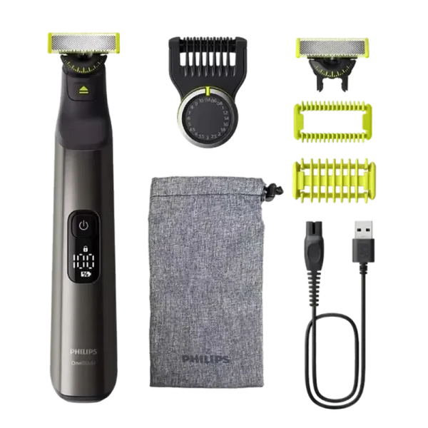 Trimmer pentru bărbați Philips QP6552/15, Oțel inoxidabil Trimmer pentru bărbați Philips QP6552/15, Oțel inoxidabil