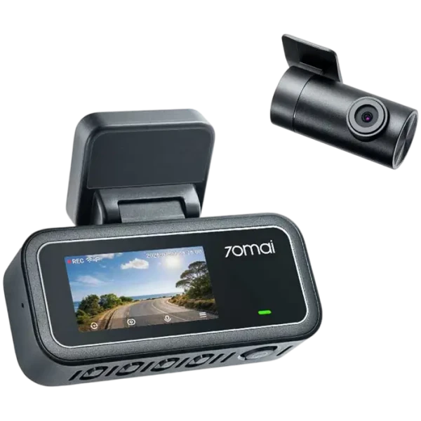 70mai Dash Cam A410 Neo with RC21 Rear Cam, Black 70mai Dash Cam A410 Neo with RC21 Rear Cam, Black