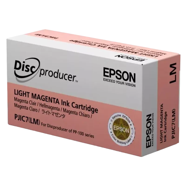 Картридж чернильный Epson PJIC7, 31мл, Светло-Пурпурный
