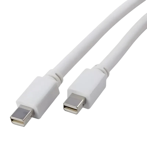 Cablu Video APC Electronic AP531037, MiniDP (M) - miniDP (M), 0,45m, Alb