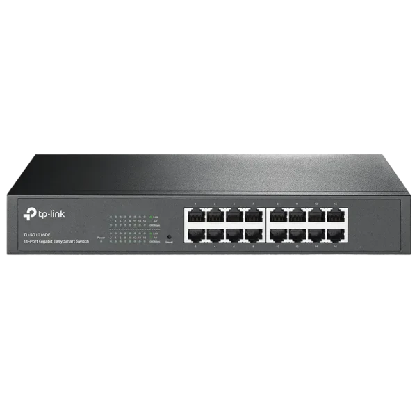 Switch de rețea TP-LINK TL-SG1016DE, 16x 10/100/1000 Mbps Switch de rețea TP-LINK TL-SG1016DE, 16x 10/100/1000 Mbps