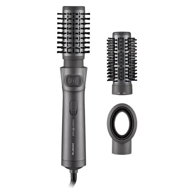 Uscător de păr-perie Polaris PHSB1100Ri, 1200W, Grafit Uscător de păr-perie Polaris PHSB1100Ri, 1200W, Grafit