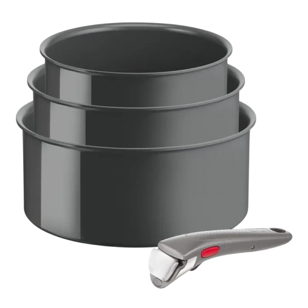 Set de vase Tefal L2609402, Gri Set de vase Tefal L2609402, Gri