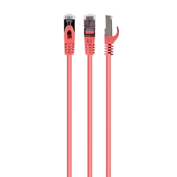 Патч-корд Cablexpert PP6-1M/RO, Cat6 FTP , 1м, Розовый Патч-корд Cablexpert PP6-1M/RO, Cat6 FTP , 1м, Розовый