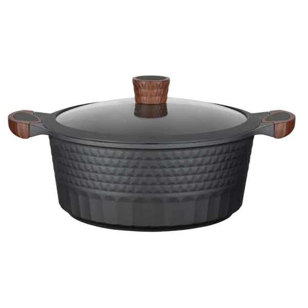 Cratiță RESTO 93505, 6.6L, 28cm, Negru Cratiță RESTO 93505, 6.6L, 28cm, Negru