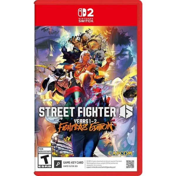 Capcom Street Fighter 6: Year 1-2 Fighters Edition, Борьба, Nintendo Switch 2, Картридж