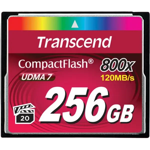 Card de Memorie Transcend CompactFlash 800, 256GB (TS256GCF800) Card de Memorie Transcend CompactFlash 800, 256GB (TS256GCF800)