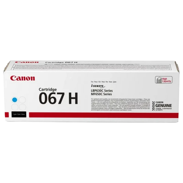 Тонер-картридж Canon CRG-067H, Голубой Тонер-картридж Canon CRG-067H, Голубой