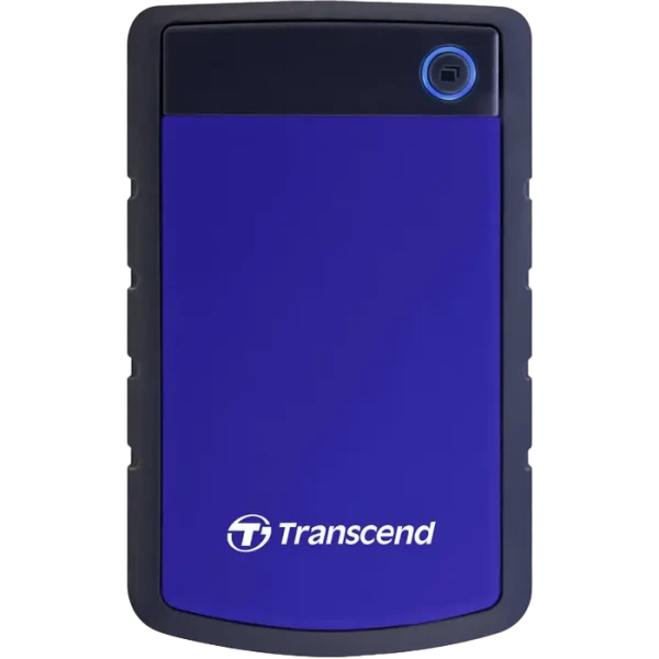 Внешний портативный жесткий диск Transcend StoreJet 25H3B, 4 TB, Морской Синий (TS4TSJ25H3B)