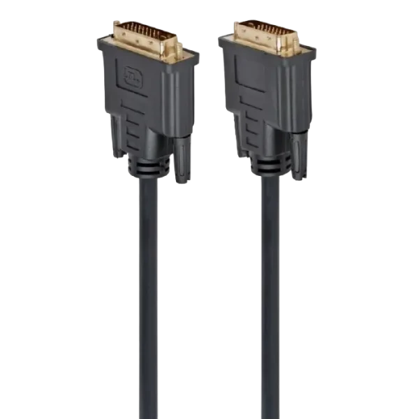 Cablu Video Cablexpert CC-DVI2-BK-6, DVI-D (M) - DVI-D (M), 1,8m, Negru Cablu Video Cablexpert CC-DVI2-BK-6, DVI-D (M) - DVI-D (M), 1,8m, Negru