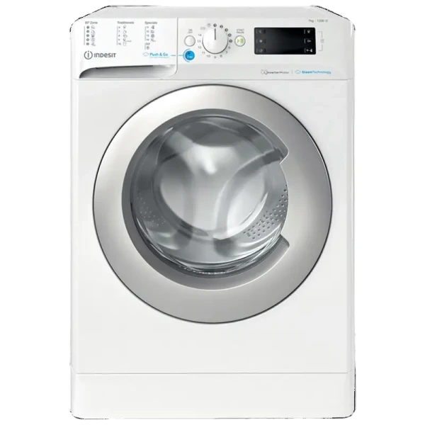 Mașină de spălat Indesit BWSE 71295X WSV, 7kg, Alb Mașină de spălat Indesit BWSE 71295X WSV, 7kg, Alb