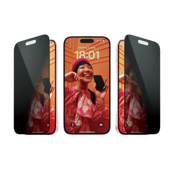 Защитное стекло PanzerGlass iPhone 15 UWF Privacy wA, Прозрачный Защитное стекло PanzerGlass iPhone 15 UWF Privacy wA, Прозрачный