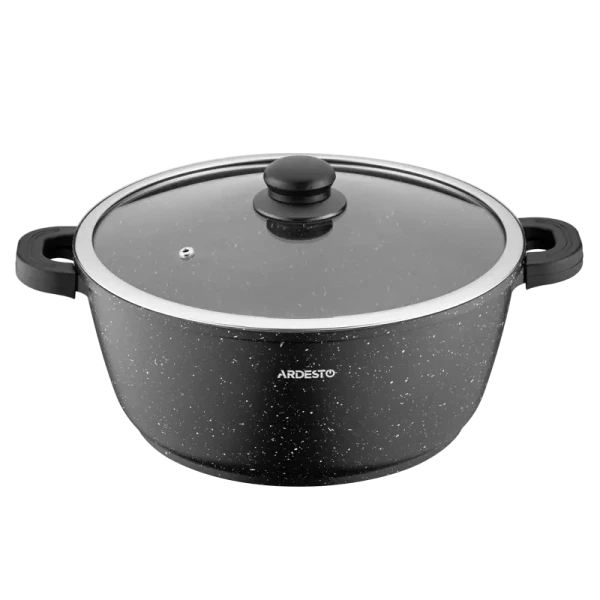Кастрюля Ardesto AR2426GE, 6,4л, 28см, Чёрный