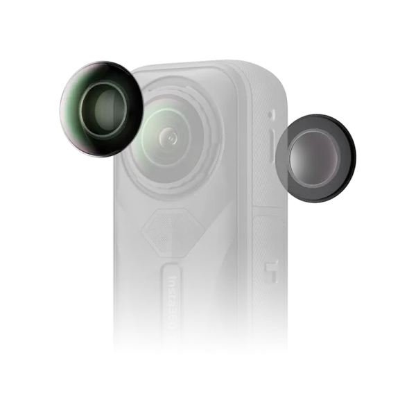 Accesorii pentru camere de acțiune Insta360 X5 Replacement Lens Kit Double, Negru