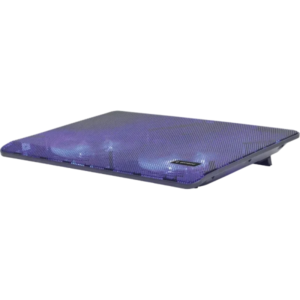Охлаждающая подставка для ноутбука Gembird NBS-2F15-05, 15,6", Чёрный Охлаждающая подставка для ноутбука Gembird NBS-2F15-05, 15,6", Чёрный