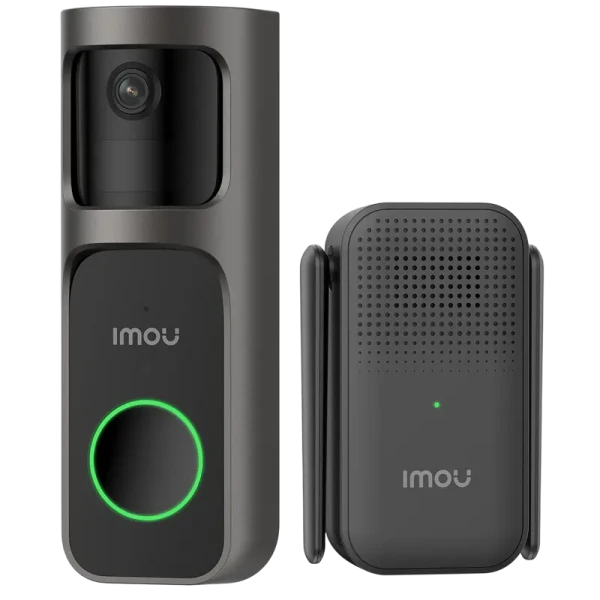 Sonerie video IMOU Doorbell 2S Kit, Negru