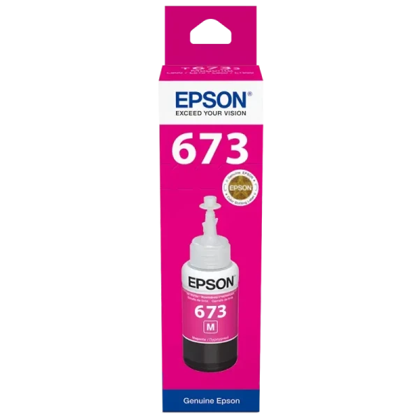Recipient de cerneală Epson T673, 70ml, Magenta