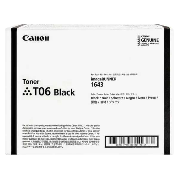 Тонер Canon T06, Черный Тонер Canon T06, Черный