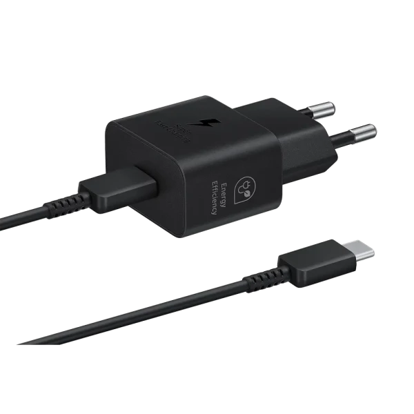 Зарядное устройство Samsung Fast Travel Charger EP-T2510, 25Вт, Чёрный Зарядное устройство Samsung Fast Travel Charger EP-T2510, 25Вт, Чёрный
