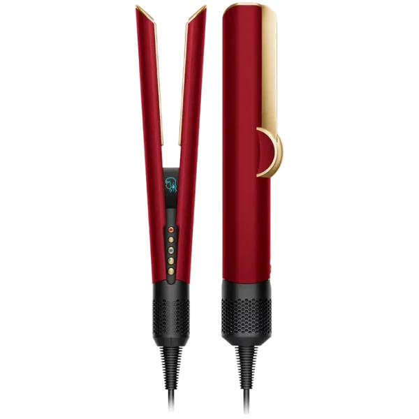 Placă de îndreptat părul Dyson Airstrait HT01, Red Velvet | Gold