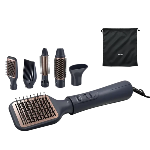 Фен-щётка Philips BHA530/00, 1000Вт, Чёрный Фен-щётка Philips BHA530/00, 1000Вт, Чёрный