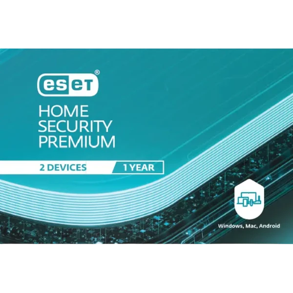 ESET Home Security Premium For 1 year. For protection 2 objects. ESET Home Security Premium For 1 year. For protection 2 objects.