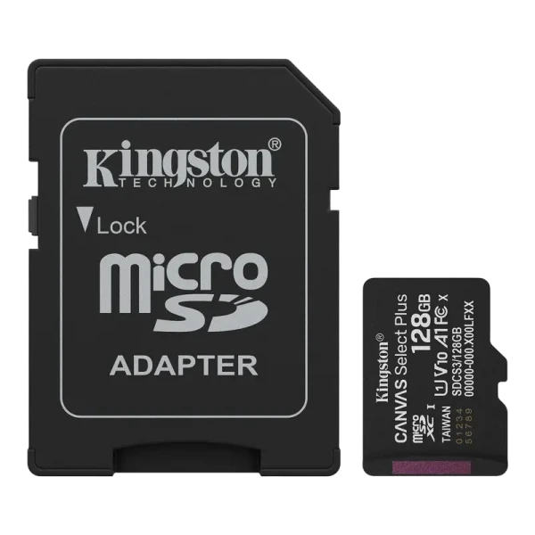 Card de Memorie Kingston Canvas Select Plus, 128GB (SDCS3/128GB) Card de Memorie Kingston Canvas Select Plus, 128GB (SDCS3/128GB)