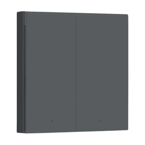 Comutator inteligent AQARA Wireless Switch H1 (Double Rocker), Gri Comutator inteligent AQARA Wireless Switch H1 (Double Rocker), Gri