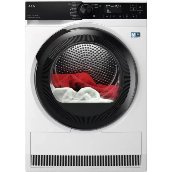Сушильная машина AEG TR839P4CE, 9кг, Белый