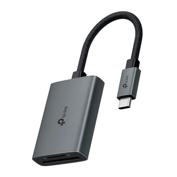 Cititor de carduri TP-LINK UA430C, USB Type-C, Gri Cititor de carduri TP-LINK UA430C, USB Type-C, Gri