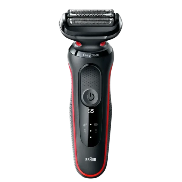 Электробритва мужская Braun 51-R1000s, Черный | Красный