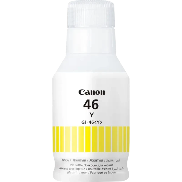 Cartuș de cerneală Canon GI-46, 135ml, Galben