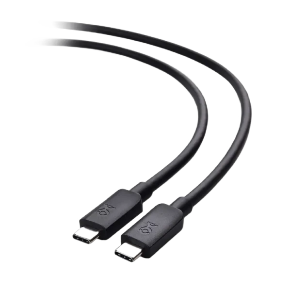 Кабель для зарядки и синхронизации XO NB-Q167, USB Type-C/USB Type-C, 1м, Чёрный