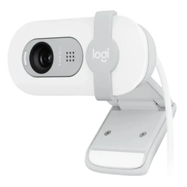 Cameră Web Logitech BRIO 100, 1920x1080, Alb