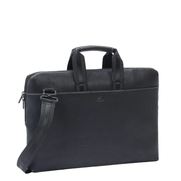 Geantă pentru Laptop RivaCase Orly, 16", Poliester, Negru Geantă pentru Laptop RivaCase Orly, 16", Poliester, Negru