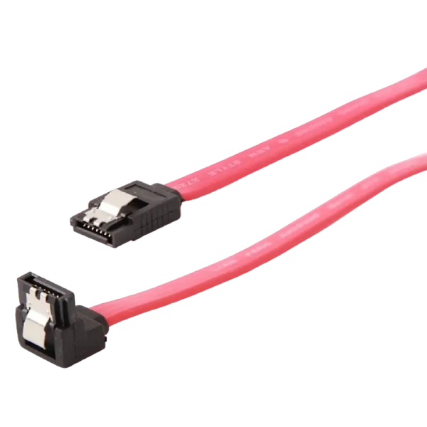 Cablu SATA Cablexpert CC-SATAM-DATA90-0.5M, Roșu Cablu SATA Cablexpert CC-SATAM-DATA90-0.5M, Roșu