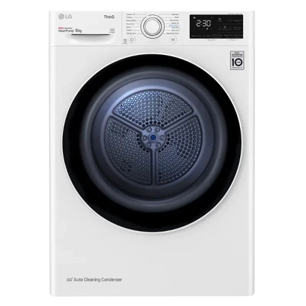 Uscător de rufe LG RH80V3AV6N, 8kg, Alb Uscător de rufe LG RH80V3AV6N, 8kg, Alb