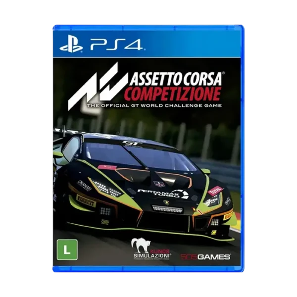 Kunos Simulazioni Assetto Corsa: Competizione, Гонки и полеты, PlayStation 4, Диск