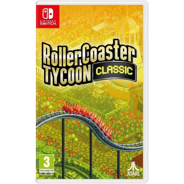 ActiVision RollerCoaster Tycoon: Classic, Стратегия, Nintendo Switch, Картридж ActiVision RollerCoaster Tycoon: Classic, Стратегия, Nintendo Switch, Картридж