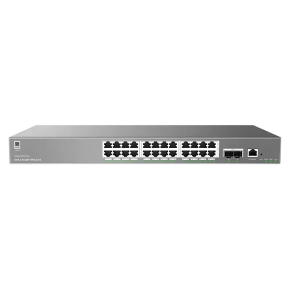 24-port 10/100/1000Mbps L2++ Managed Switch Grandstream "GWN7803 Pro", 2xSFP+, Console Port, RPS 24-port 10/100/1000Mbps L2++ Managed Switch Grandstream "GWN7803 Pro", 2xSFP+, Console Port, RPS